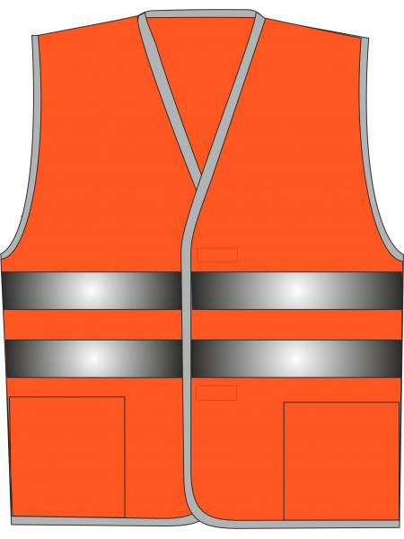 Жилет сигнальный SV10-Оксфорд оранжевый