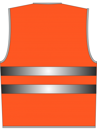 Жилет сигнальный SV10-Оксфорд оранжевый
