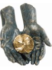 Скульптура «Время в твоих руках» оптом