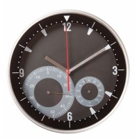 Часы настенные INSERT с термометром и гигрометром