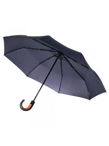 Складной зонт Palermo, темно-синий оптом